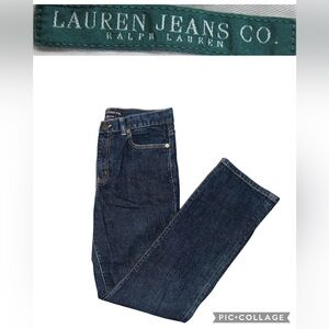 Ralph Lauren Women's Dark Blue Straight Leg Jeans